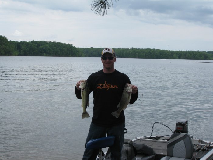 Denny with a couple good keepers