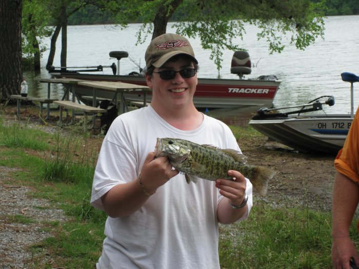 Anthony (BigBassin144) with a beautiful smallmouth.